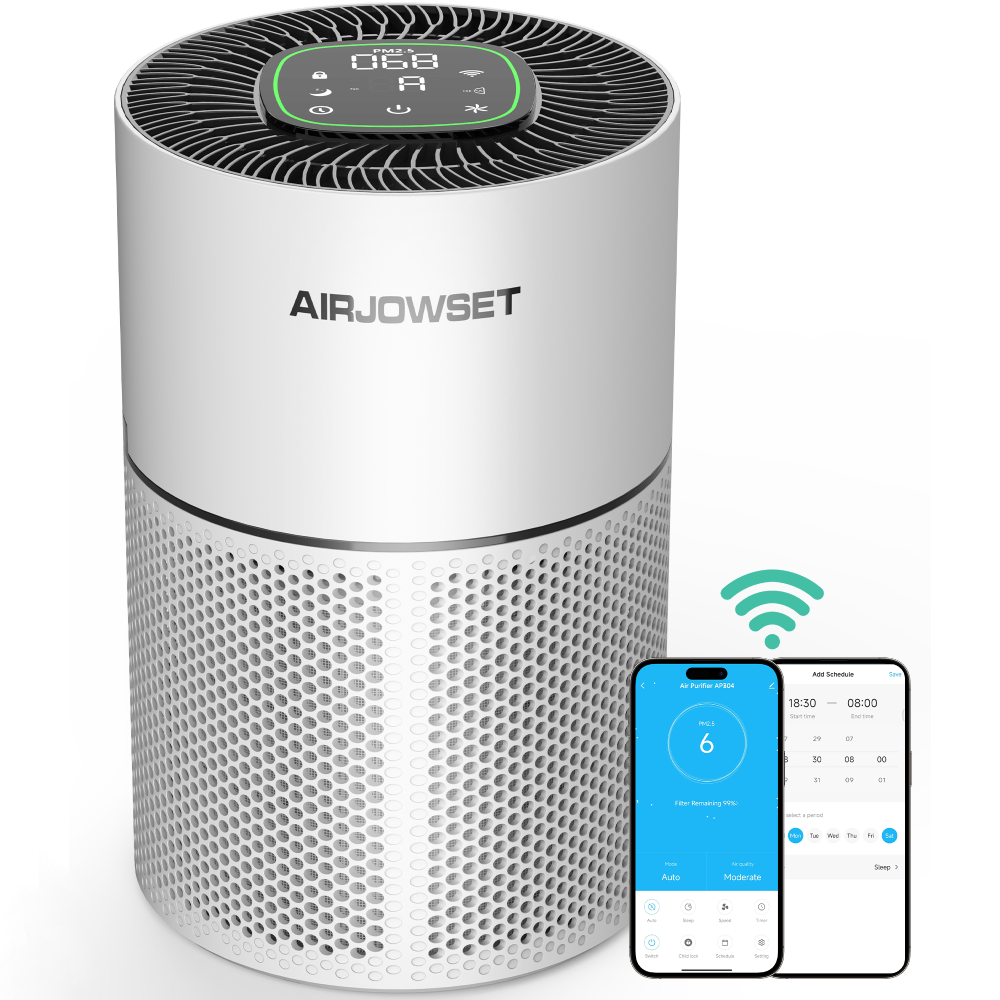 AIRJOWSET Smart Wi-Fi Air Purifier AP304