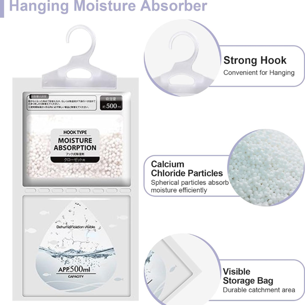 Moisture Absorbers Hanging Bags