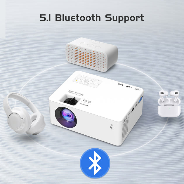 1080P projector with Bluetooth