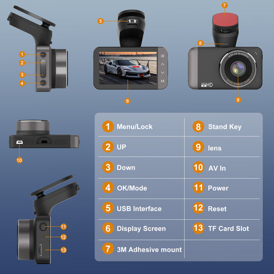 dashcam for car